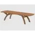 Sauchie Large Garden Dining Table - Natural, Teak