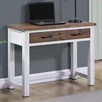 Savona Laptop Desk - White, Oak