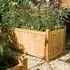 Sawrey Rectangular Garden Planter - Natural, Wood