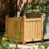 Sawrey Square Garden Planter - Natural, Wood