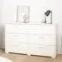 Sayreville 6-Drawer Chest - White, Wood