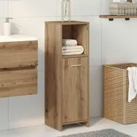 Sayreville Bathroom Cabinet with 1 Door - Artisan Oak, Engineered Wood alternate view