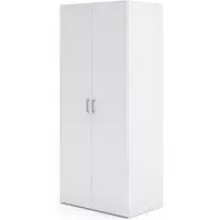 Scalia Wardrobe with 2 Doors - White