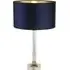 Scarborough Table Lamp - Navy, Velvet
