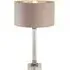 Scarborough Table Lamp - Pink, Velvet