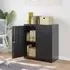 Schriever Steel Office Filing Cabinet with Lock - Anthracite