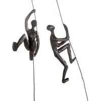 Scramble Metal Poly Design Sculpture - Burnished Bronze