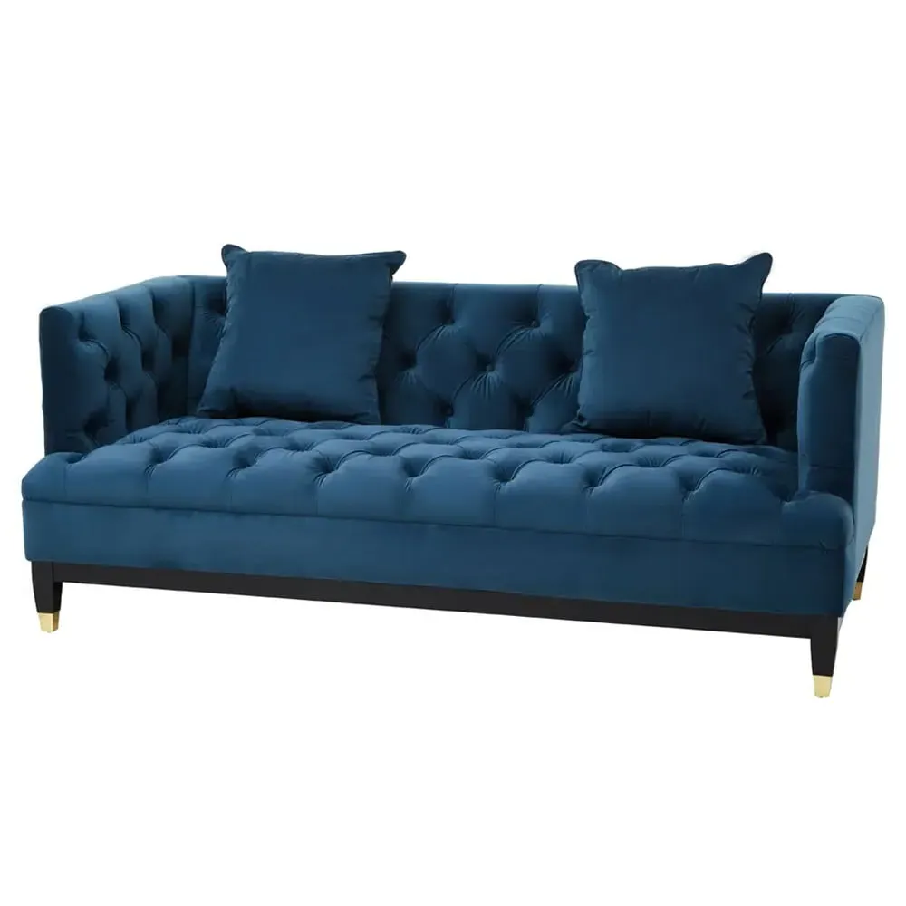 Scranton 2-Seater Sofa - Navy, Fabric image