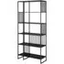 Seattle 5-Shelf Bookcase - Black, Wood