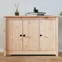 Secia Sideboard with 3 Doors - Natural, Pinewood