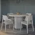 Sedalia Round Dining Set with 4 Chairs - Whitewash, Wood
