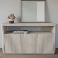 Sedalia Storage Cabinet - Whitewash, Wood