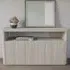 Sedalia Storage Cabinet - Whitewash, Wood