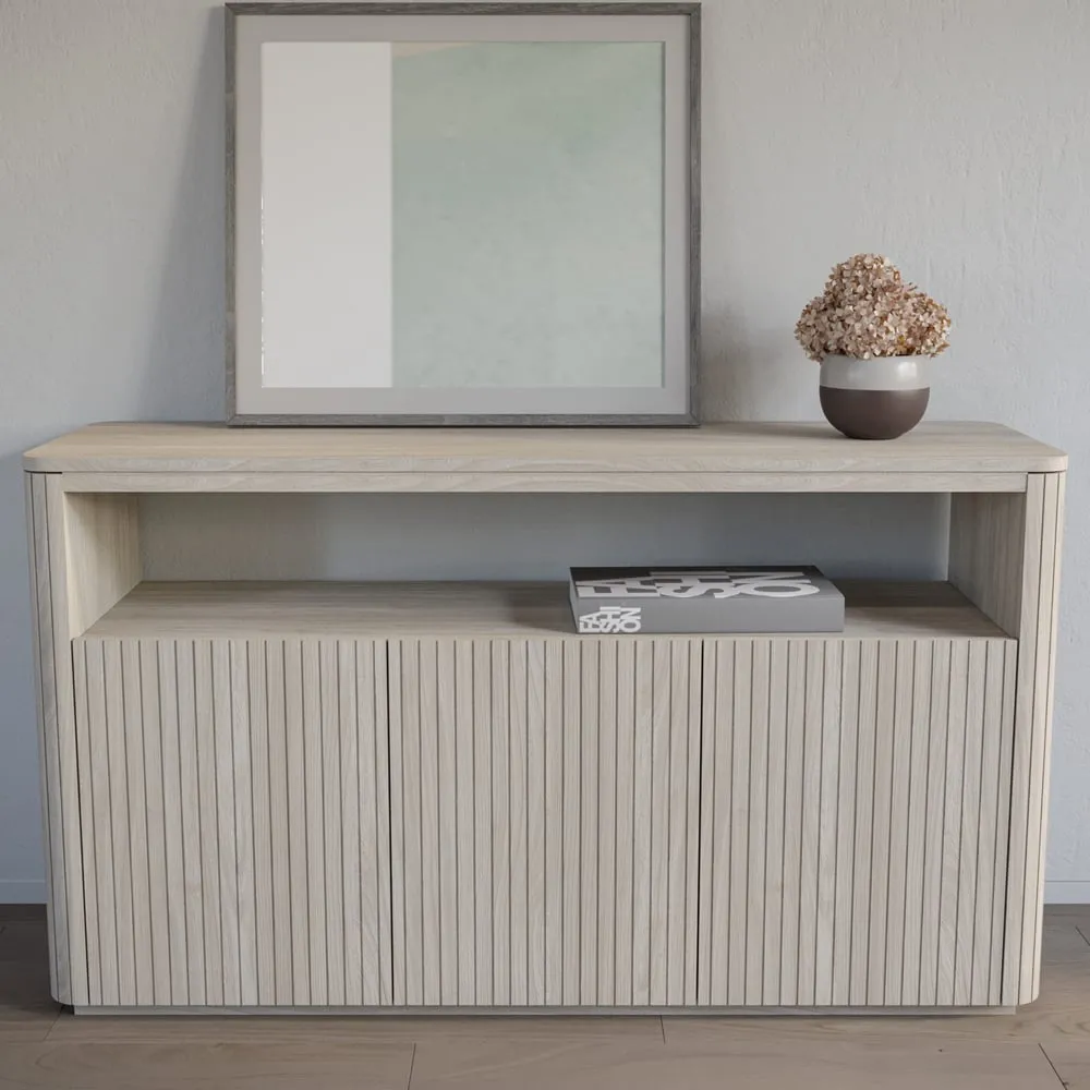 Sedalia Storage Cabinet - Whitewash, Wood