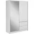 Sedona 154cm Wardrobe with Sliding Doors - Matt White