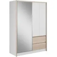 Sedona 154cm Wardrobe with Sliding Doors - Sonoma Oak