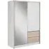 Sedona 154cm Wardrobe with Sliding Doors - Sonoma Oak