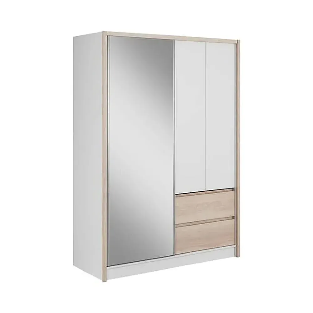 Sedona 154cm Wardrobe with Sliding Doors - Sonoma Oak