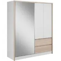 Sedona 184cm Wardrobe with Sliding Doors - Sonoma Oak