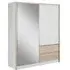 Sedona 184cm Wardrobe with Sliding Doors - Sonoma Oak