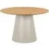 Seguin Round Dining Table - Grey, Oak