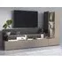 Seguin TV Stand with 2 Doors 2 Drawers - Anthracite