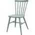 Selden Outdoor Side Chairs - Retro Light Blue, Aluminium