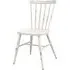 Selden Outdoor Side Chairs - Retro White, Aluminium
