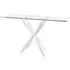 Selina Rectangular Console Table - Clear, Glass