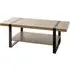 Senatobia Coffee Table - Black, Natural