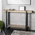 Senatobia Console Table - Black, Oak