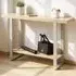 Senatobia Console Table - Grey, Oak