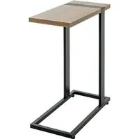 Senatobia End Table - Black, Natural