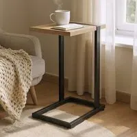 Senatobia End Table - Black, Oak