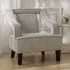 Senatobia Fabric Accent Chair - Elephant