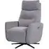 Seneca Electric Recliner Chair - Pewter, Fabric