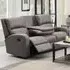 Seoul 3-Seater Recliner Sofa - Taupe, Fabric
