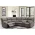 Seoul Corner Recliner Sofa Suite - Taupe, Fabric
