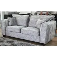 Sevilla 2-Seater Sofa - Silver Grey, Fabric