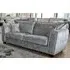 Sevilla 3-Seater Sofa - Silver Grey, Fabric