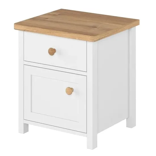 Sevilla Kids Bedside Cabinet - White