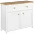 Sevilla Kids Sideboard with Storage - White
