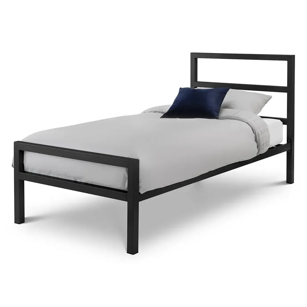 Sevilla Single Bed Frame - Black, Metal product