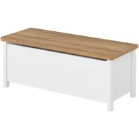 Sevilla Toy Box - Matt White, Laminated Board alternate view