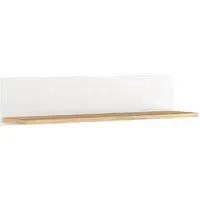 Sevilla Wall Shelf - White, Oak