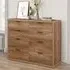 Seward 8 Drawer Chest of Drawers - Rustic Oak