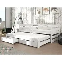 Sewell Day Bed with Storage - White
