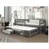 Sewell Day Bed with Trundle and Storage - Graphite