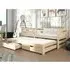 Sewell Day Bed with Trundle and Storage - Pine