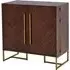 Shaula Drinks Cabinet with Storage - Brown, Acacia